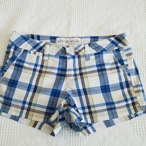 Aeropostale Plaid Shorts